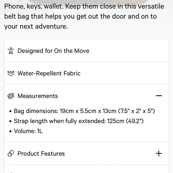 NWT Lululemon Everywhere Belt Bag Wordmark - Picture 7 of 7